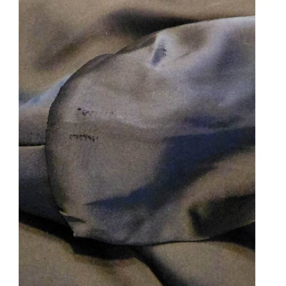 Phoebe Couture Black Satin Dress Size 4 - Picture 8 of 8